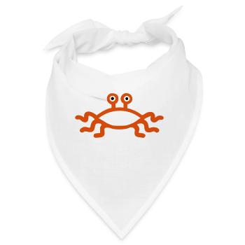 Fliegendes Spaghettimonster - Bandana - Weiß - Vorne
