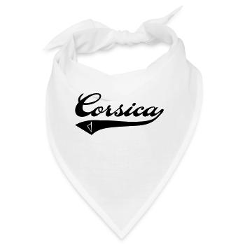 Korsika-Team - Bandana - Weiß - Vorne