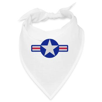 usa Armee - Bandana - Weiß - Vorne