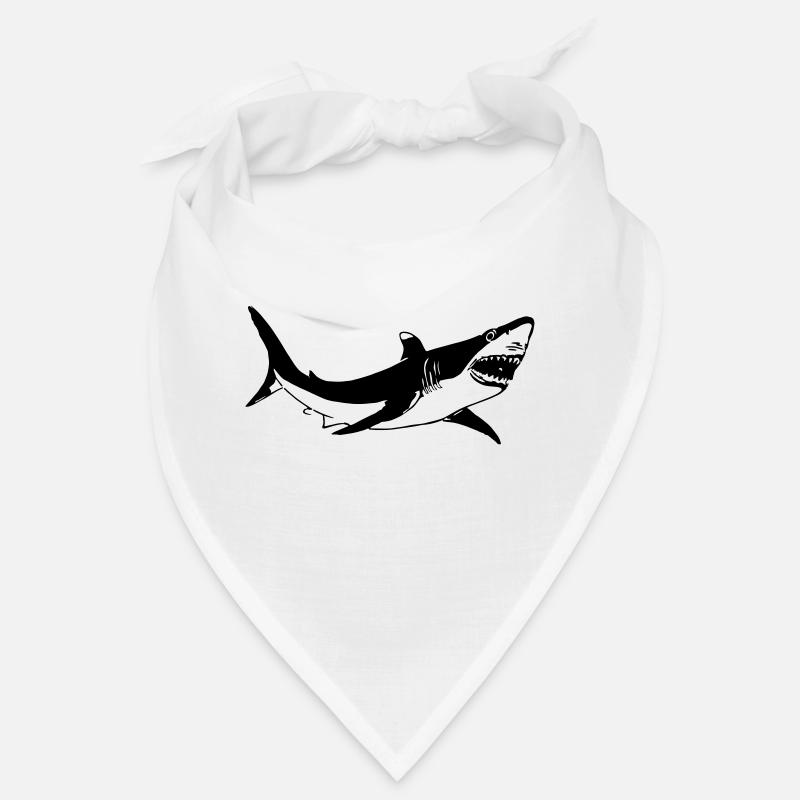 White shark Bandana