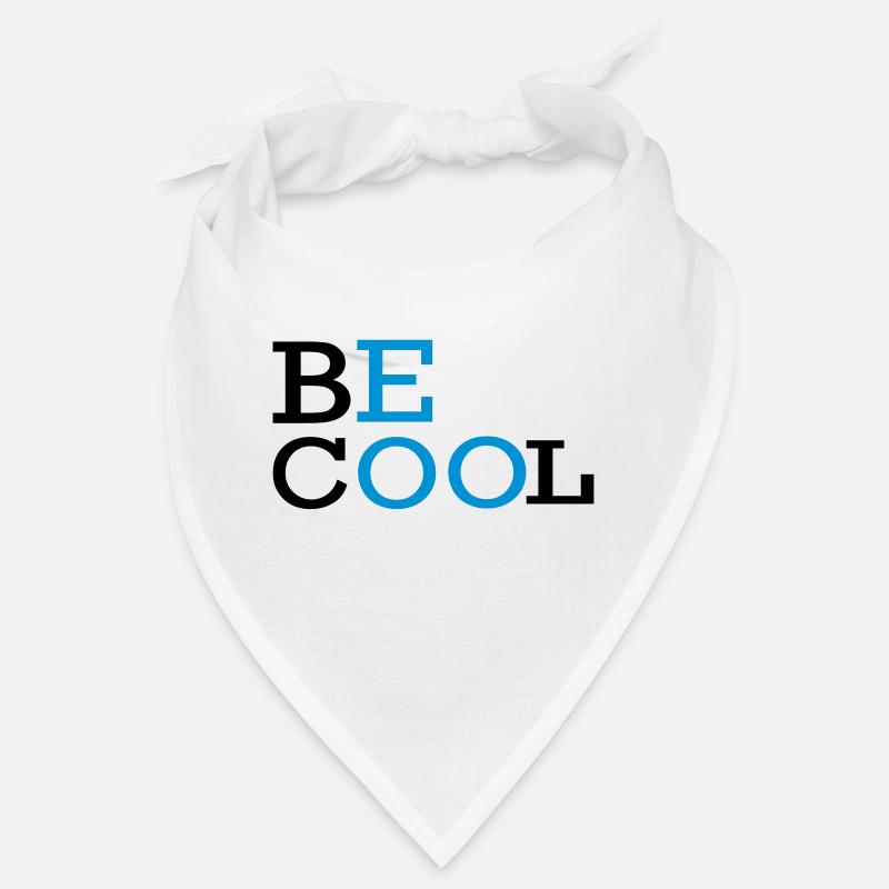 BE COOL logo de texte Bandana