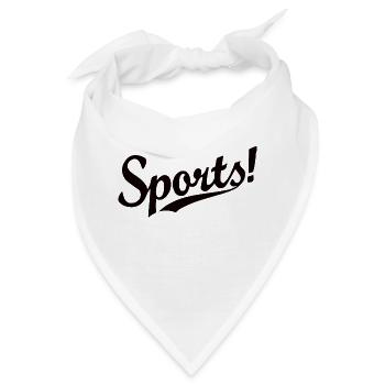 Sport - Bandana - Weiß - Vorne