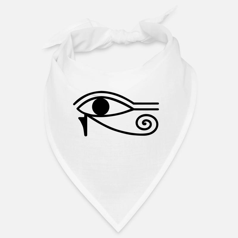 Œil Oudjat horus retro symbole vintage Bandana