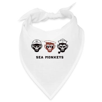 Matrosen - Bandana - Weiß - Vorne