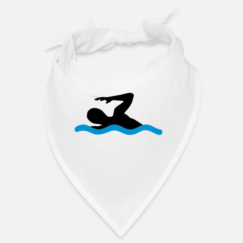 nager - Bandana - blanc