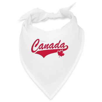 Canada - Bandana - Weiß - Vorne