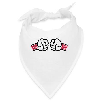 Brothers for Life Logo - Bandana - Weiß - Vorne