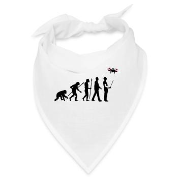 Evolution Modellflieger Drohne 4 Propeller - Bandana - Weiß - Vorne