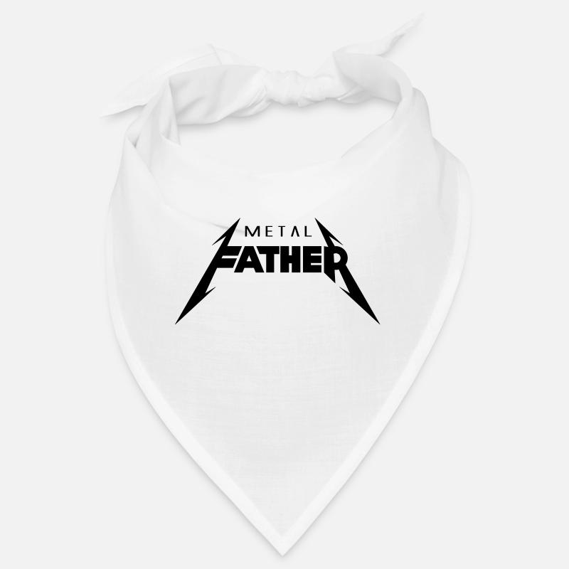 Metal Father_V2 - Bandana - Weiß