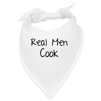 Men Cook - Bandana - Weiß - Vorne