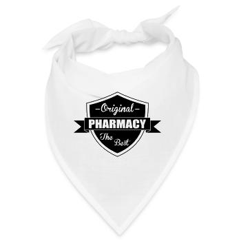 Pharmacy - Bandana - Weiß - Vorne