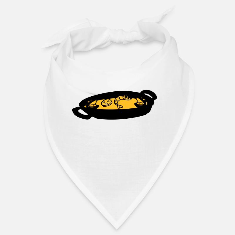 paella dish spanish culinary specialty spain Bandana