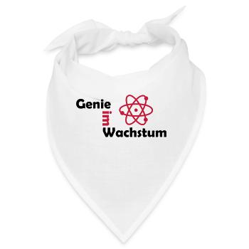 genie im wachstum - Bandana - Weiß - Vorne