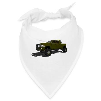 OFFROADER PICK UP - Bandana - Weiß - Vorne