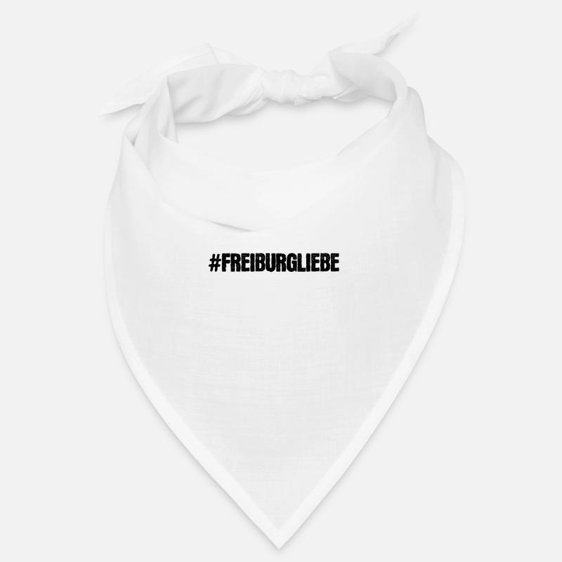 Freiburg Liebe - Bandana - Weiß