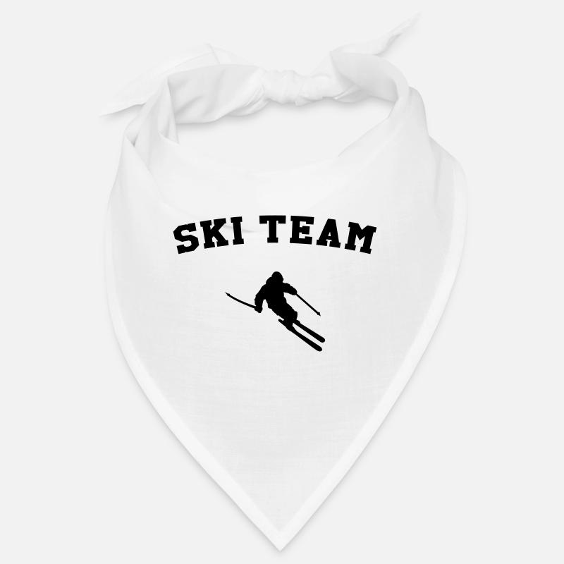 Skiteam - Bandana - Weiß