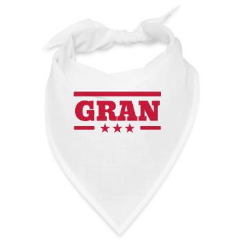 Großmütter / Oma / Mami / Großmutter / Mamy - Bandana - Weiß - Vorne