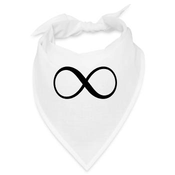 Infinity - Bandana - Weiß - Vorne
