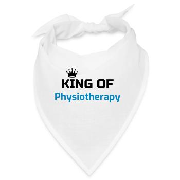 Krankengymnast / Krankengymnastin / Physio / - Bandana - Weiß - Vorne