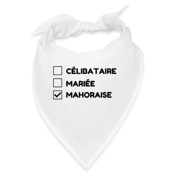 Mayotte / 976 / Comores / Maoré - Bandana - Weiß - Vorne