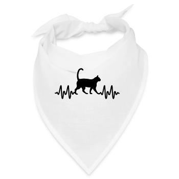 cats - Bandana - Weiß - Vorne