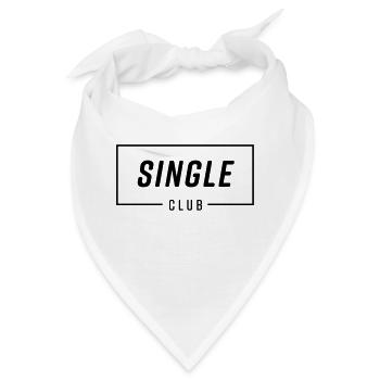 Single Club - Bandana - Weiß - Vorne