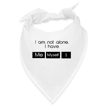 Funny Lustig Witzig Cool Neu Cooler Spruch Sprüche - Bandana - Weiß - Vorne
