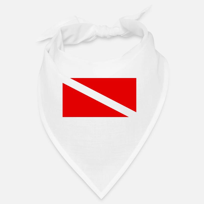 Pavillon de plongée Diving Flag Bandana