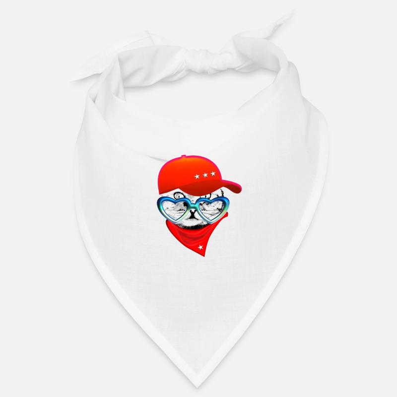 Chat drôle Bandana