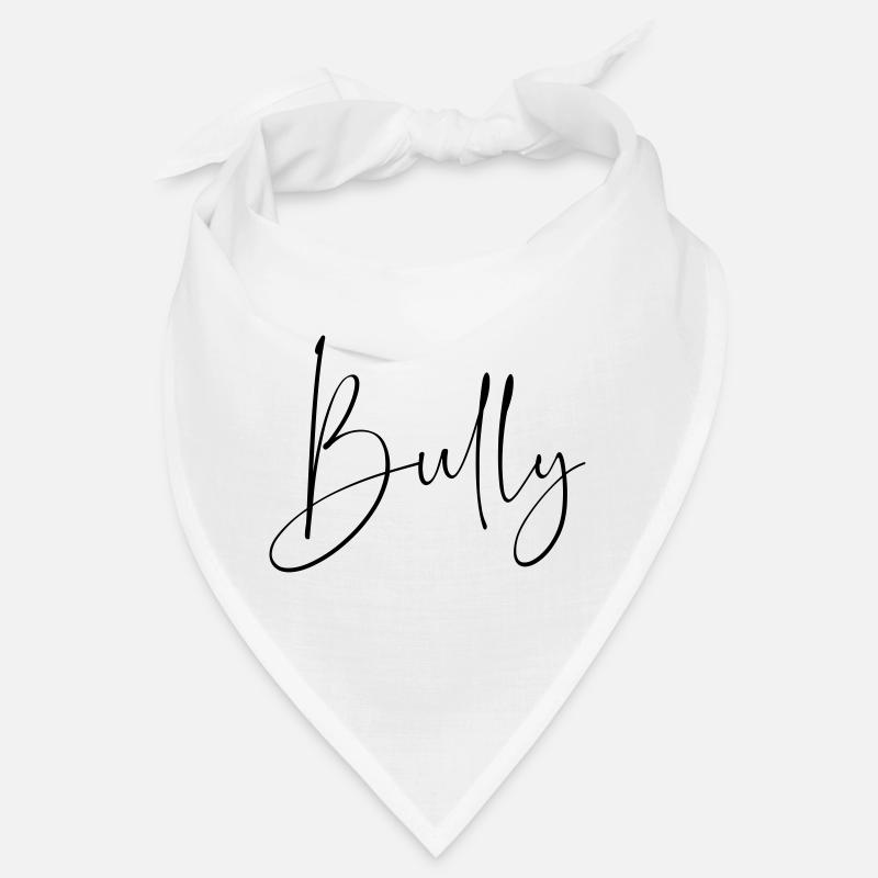 Bully lettrage noir Bandana
