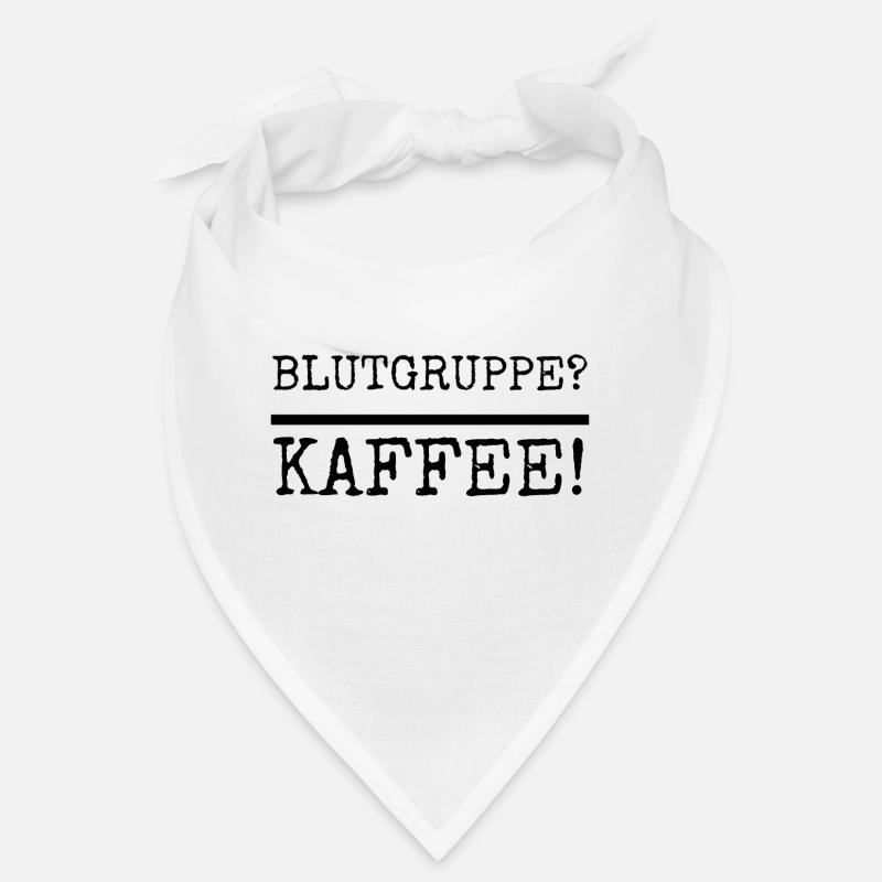 Kaffee - Blutgruppe Kaffee Bandana