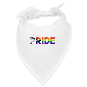 Pride - Bandana - Weiß - Vorne