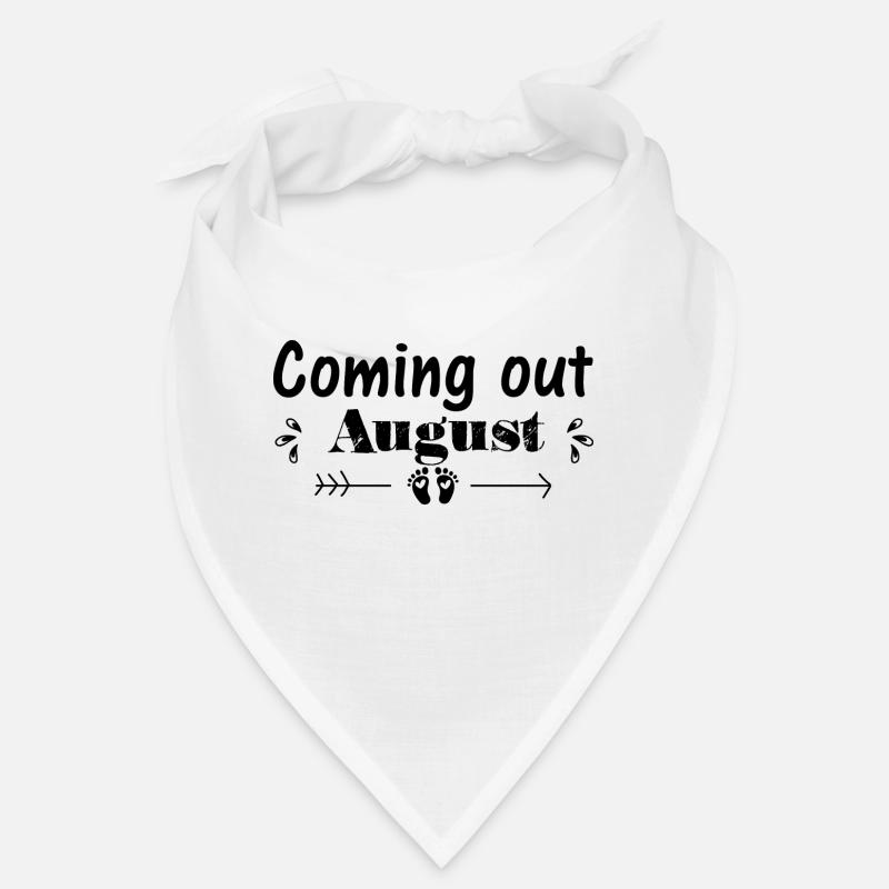Bébé arrive en août Bandana