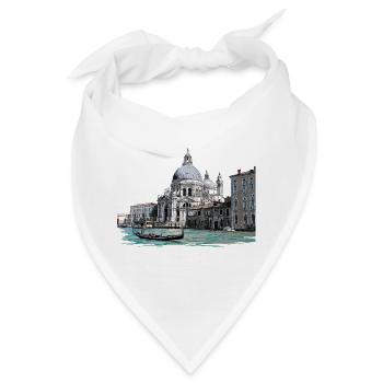 Venedig - Bandana - Weiß - Vorne