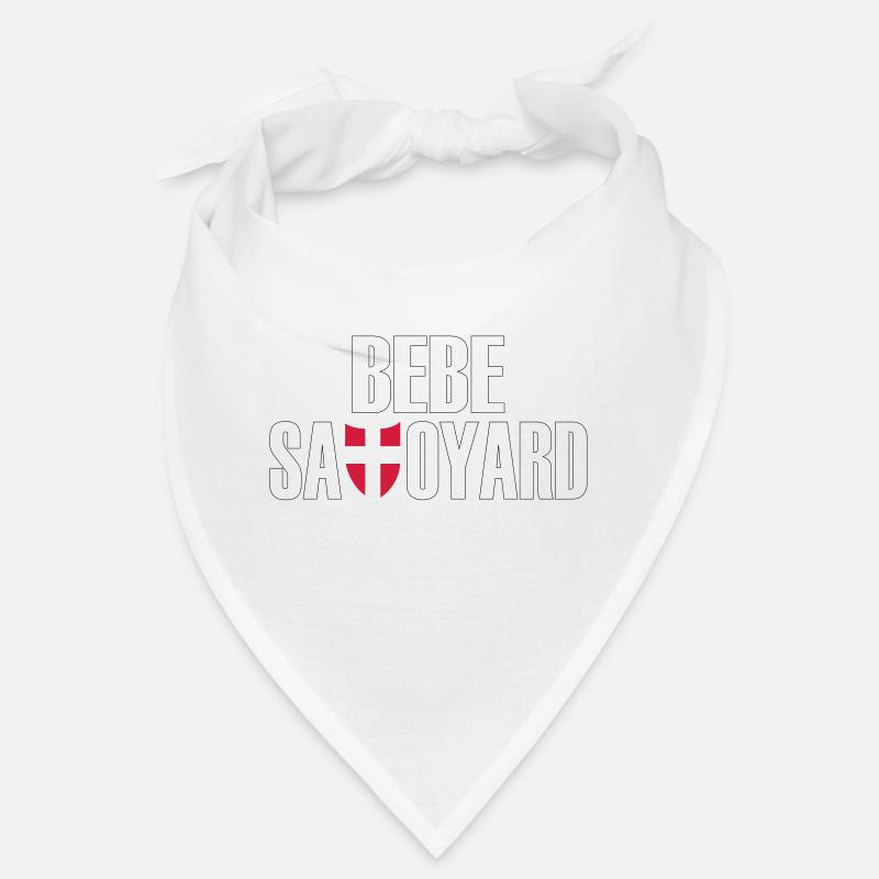bebe savoyard - Bandana - blanc
