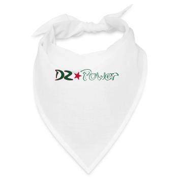 DZ Leistung - Bandana - Weiß - Vorne