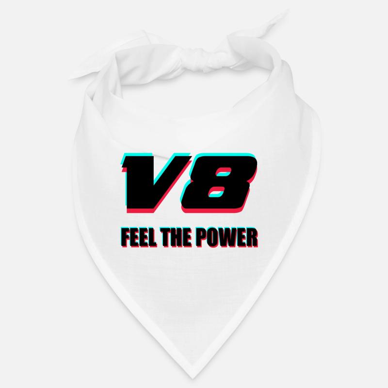 V8 - Bandana - blanc