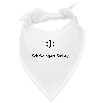 Schrödingers Smile - Bandana - Weiß - Vorne