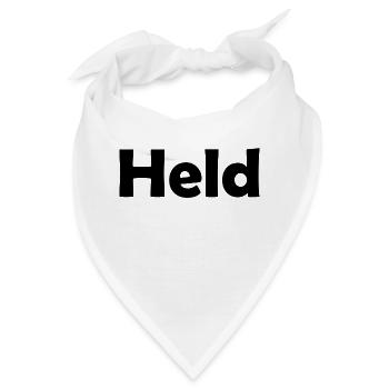Held - Bandana - Weiß - Vorne