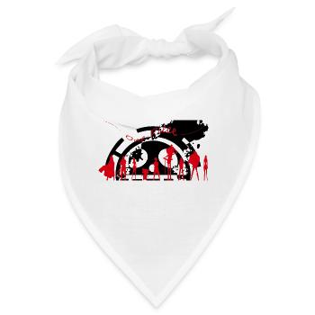 One PIece Fan Art - Bandana - Weiß - Vorne