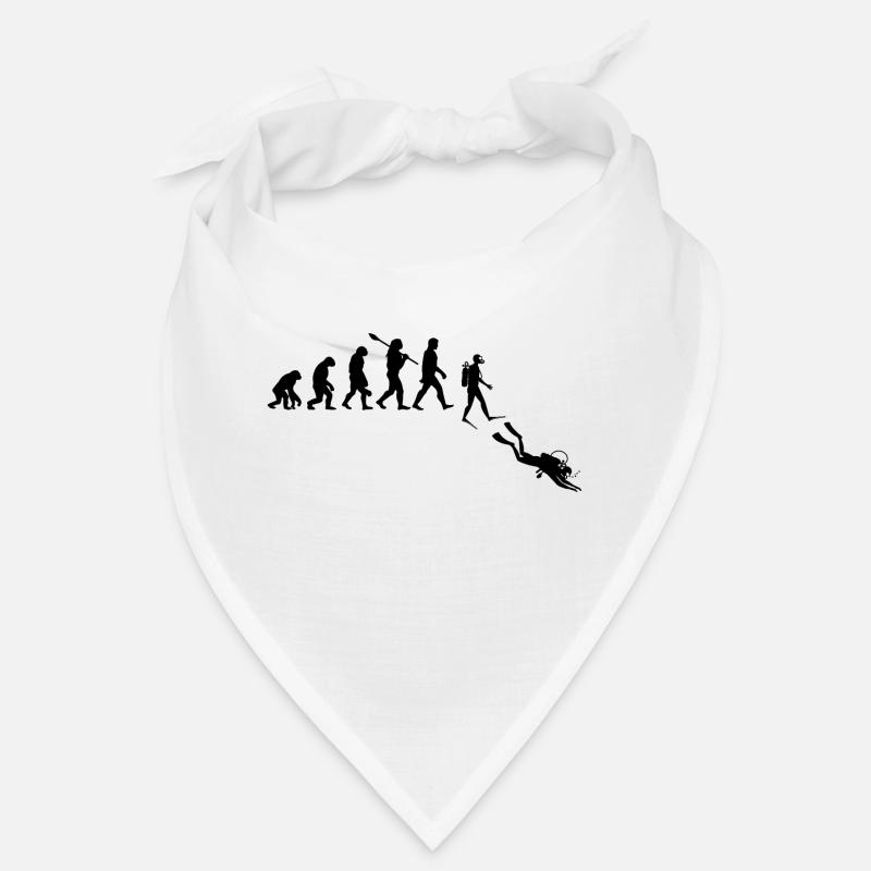 Plongée Évolution Rétro Cadeau Pour Plongeurs Bandana