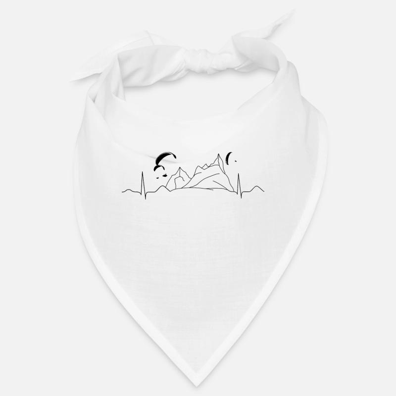 Gleitschirm EKG - Bandana - Weiß