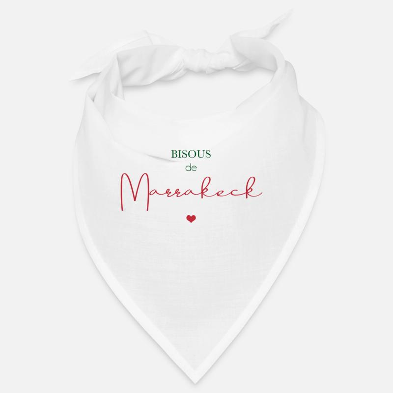 BISOUS DE MARRAKECH - Bandana - blanc