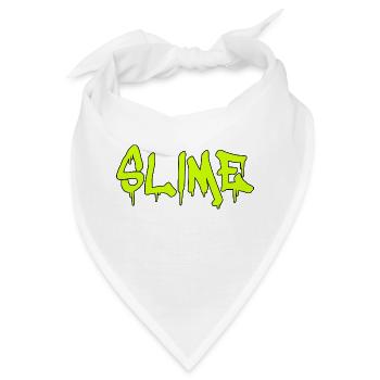 Slime Schleim - Bandana - Weiß - Vorne