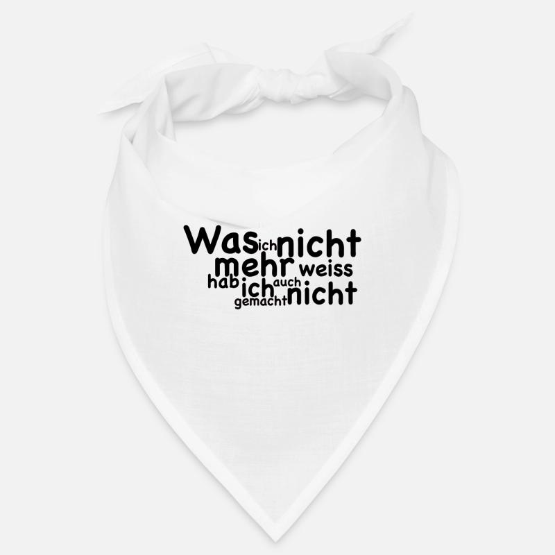 Cooler Spruch Bandana