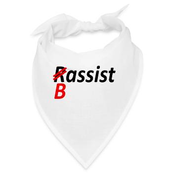Bassist-Rechtschreibfehler Version 1-Satire - Bandana - Weiß - Vorne