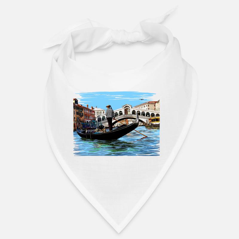 Venedig - Bandana - Weiß