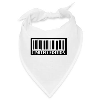 barcode limited edition - Bandana - Weiß - Vorne