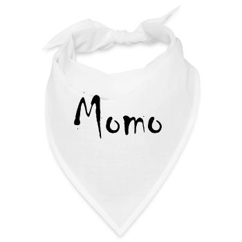 Momo - Bandana - Weiß - Vorne