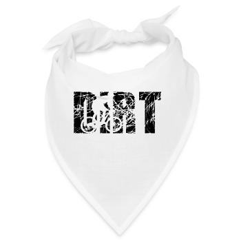 Dirt Bike - Bandana - Weiß - Vorne